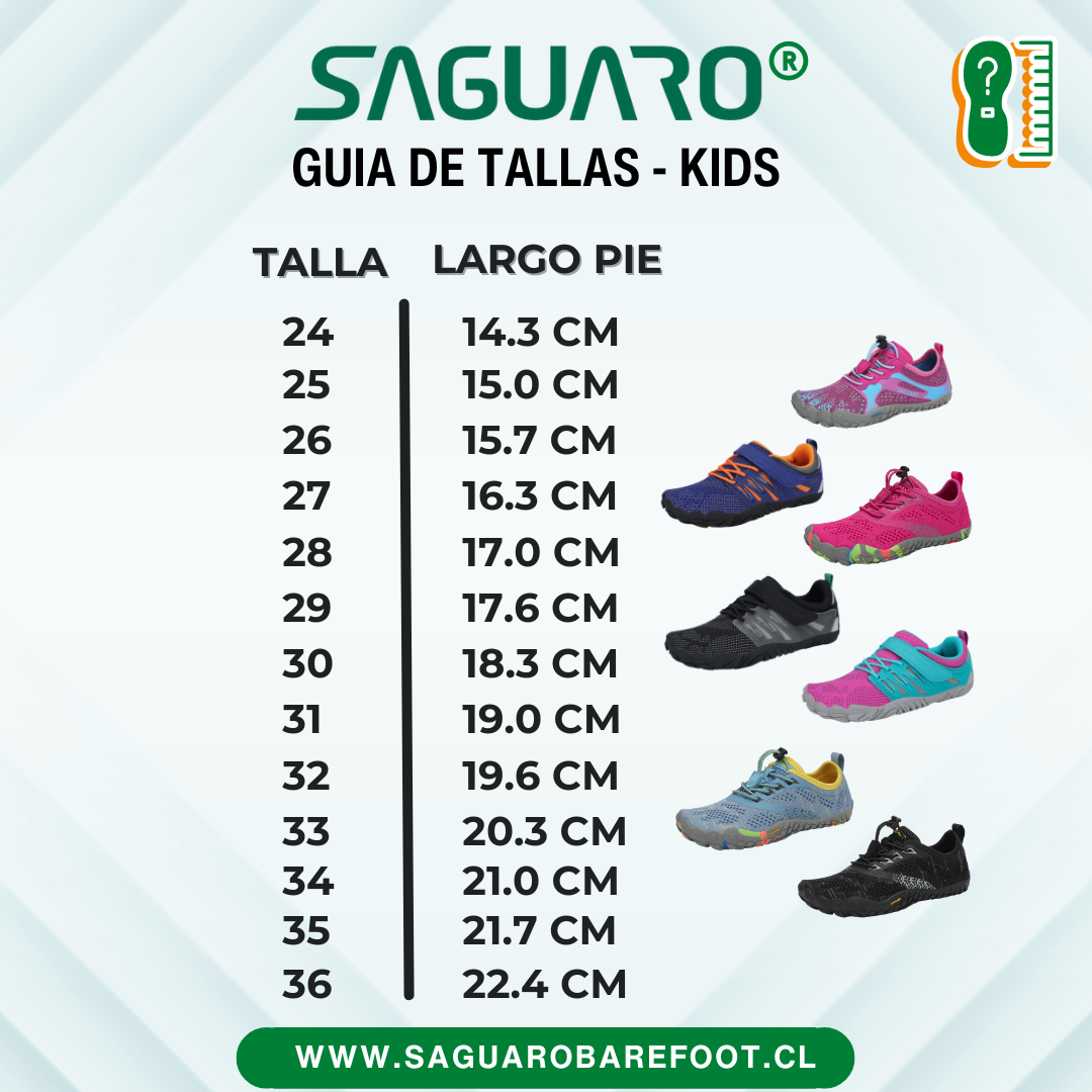 Niños Barefoot Zapatillas Chaser Fast Ⅰ｜SAGUARO – Saguaro Zapatos Barefoot
